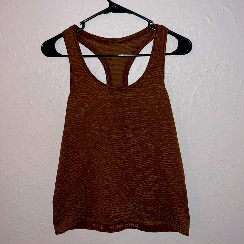 Swifty Tech Razorback Tank | Size 8 | Brown